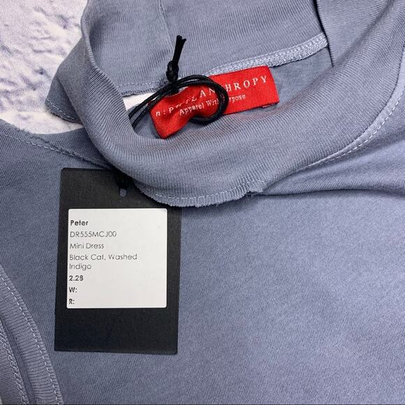 n:Philanthropy Peter Mini Dress in Washed Indigo - Picture 5 of 9